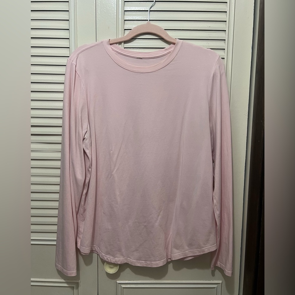 Lululemon Athletica Pink Long Sleeve Tee